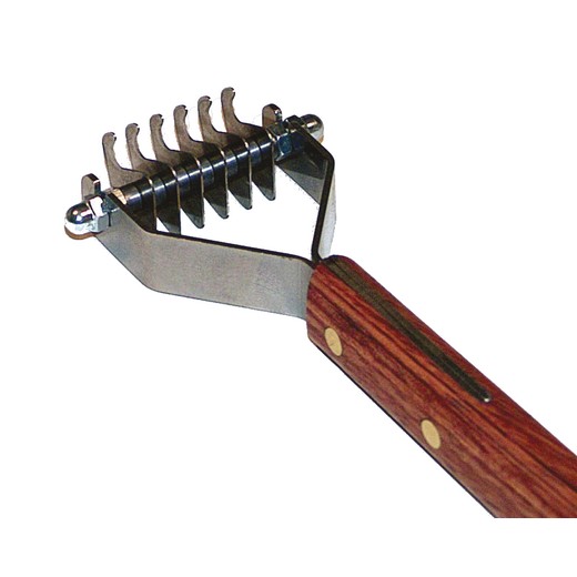 Peigne d�m�loir Coat King - Gros 6 lames