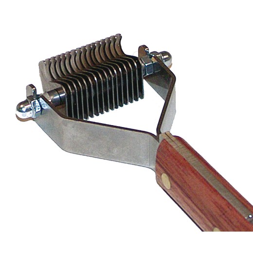 Peigne démêloir Coat King - Extra-fin 16 lames