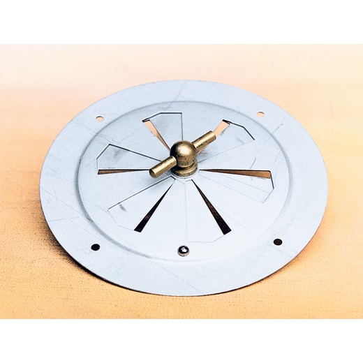 R�gleur d&rsquo;air T�le �lectro-zingu�.