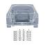 Cage de transport m�tal pliante - 2 portes
