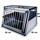 Cage de transport Alu Autobox - 92 x 84 x 66 cm - image 3
