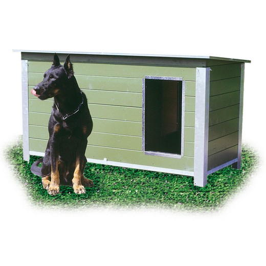 Niche bois ARMY autoclave et d�montable pour chien