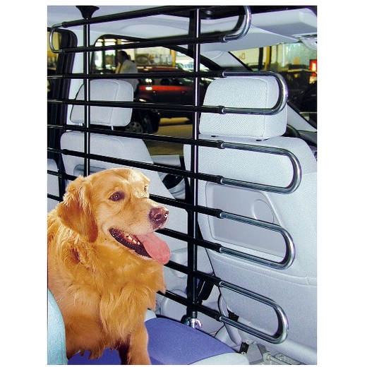 Grille de séparation pour voiture - Modèle droit 8 barres