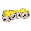 Gamelle c�ramique double forme os