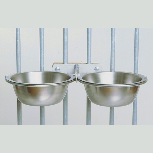 Support double gamelle Pro � fixer