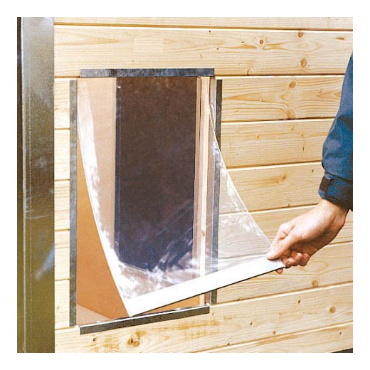 Battant souple pour niche bois CONFORT / Army / CPRS Pro