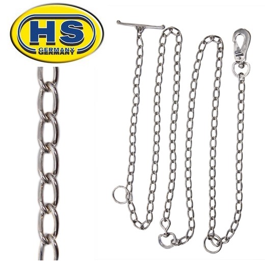 Chaîne d'attache, acier nickelé - Qualité Pro HS