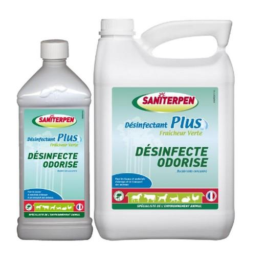 SANITERPEN - Désinfectant Plus Fraîcheur Verte - Désinfectant