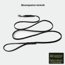 Laisse cuir gras tress pour chiens et expositions. - image 2