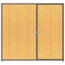 Panneaux de chenil sapin - Hauteur 1.82 m - image 1