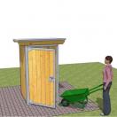 Abri en kit RUSTICA GARDEN pour chien - Abri de jardin - image 3