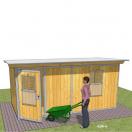 Abri en kit RUSTICA GARDEN pour chien - Abri de jardin - image 7