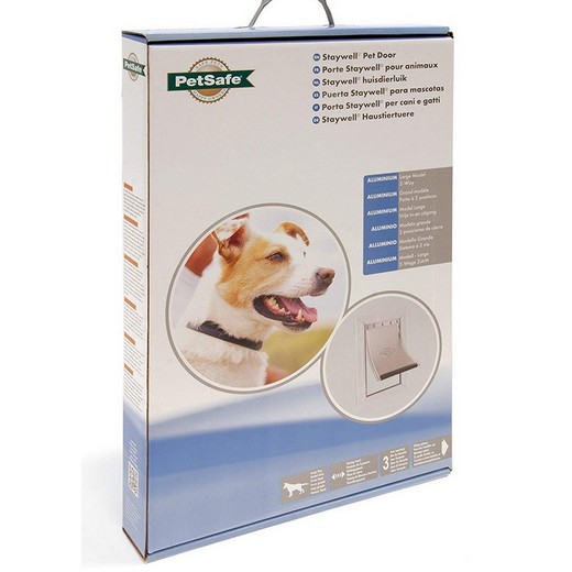 Porte aluminium pour chien - Staywell.