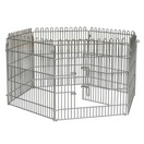 Parc pour Chiot, Enclos pour Chien Interieur et Externe, Parc pour Animaux  avec Porte, Solide et Smoth, Installation Simple, Blanc (90x90x60.5 cm) :  : Animalerie