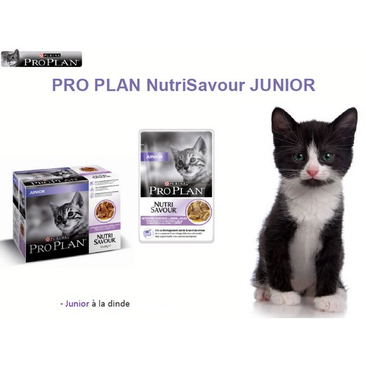 ProPlan Purina Nutrisavour Junior pour chaton