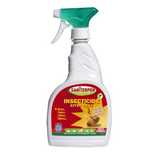 Saniterpen Insecticide pour l'environnement animal, dont chien et