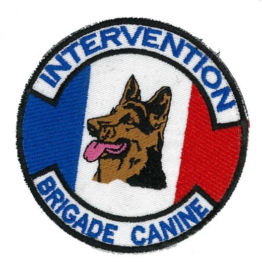 Ecusson Intervention - Brigade Canine
