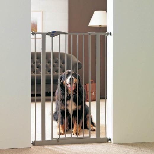 Barrière de porte pour chien - hauteur 107 cm. Trappe, chatière et