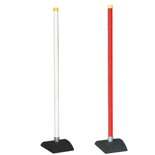 Poteau + plot caoutchouc - Agility Systems