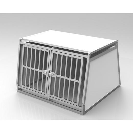 Cage Transport Chien DOUBLE PRO + Séparation / CAG-006