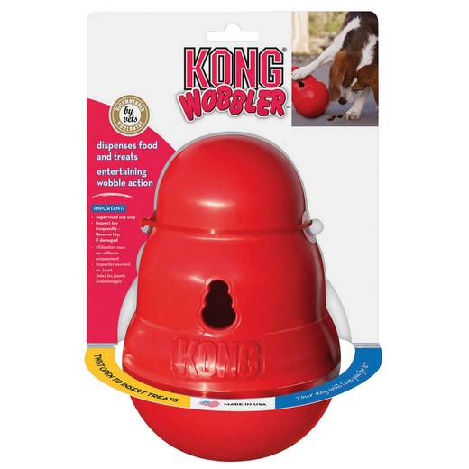 Kong Wobbler - distributeur de friandises pour chiens