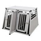 Cage de transport alu double pour deux chiens - image 2