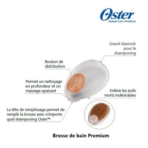 Brosse Oster Premium pour le bain