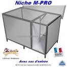 Niche pour chien en PVC avec sas / M-PRO - image 3