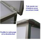 Niche pour chien en PVC avec sas / M-PRO - image 4