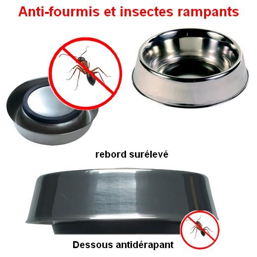 Gamelle Pour Chien En Inox Ant