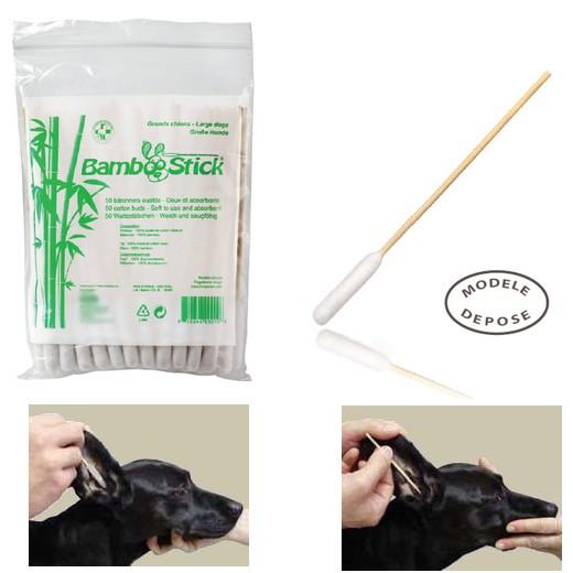BambooStick - coton tige pour chien