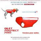 Gilet protection pour chiens en Kevlar Orange - PROTECT PRO - Cano-Concept - image 1