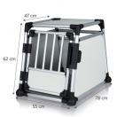 Cage de transport Alu Autobox  pour chiens