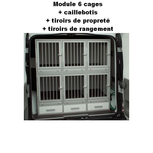 Cage de transport chien sur-mesure