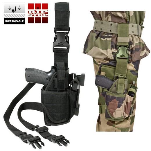 Holster de cuisse Mod One pour forces de l'ordre et de sécurité.