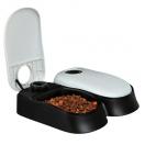 Distributeur automatique de croquettes 2 repas pour chien et chat