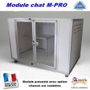 Module chat M-Pro. Parc pour chat et chaton.