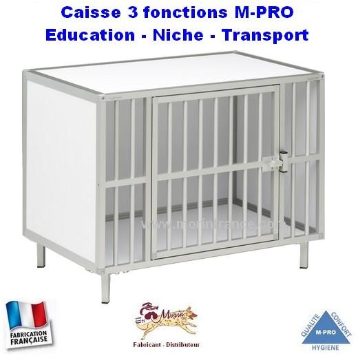 cage de transport pour chat et chien - Morin France : caisses et niches pour  voiture, avion ou train