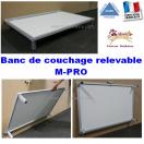 Banc de couchage relevable pour chien - M-PRO