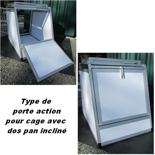 Cage de transport DogBox Pro DOUBLE BISEAUTEE (2 chiens). Pour le voyage en  voiture, train ou en avion pour chien et chat