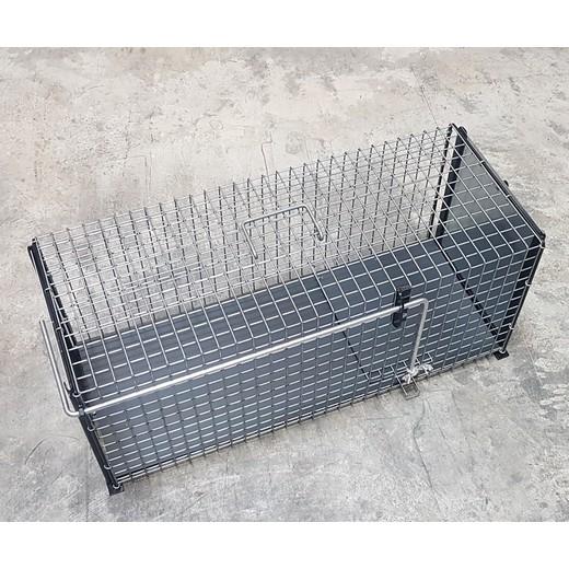 Trappe de Capture ALU pour chat. MORIN : Cages et Matériel de capture  d'animaux pour la sécurité et les forces de l'ordre