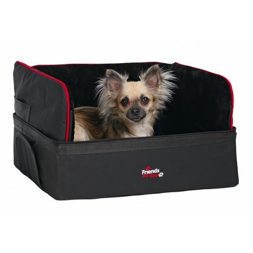 Siège de voyage pour animaux de compagnie, siège de voyage pour chat avec  tissu Oxford imperméable, siège de voiture pour chien, mini siège de