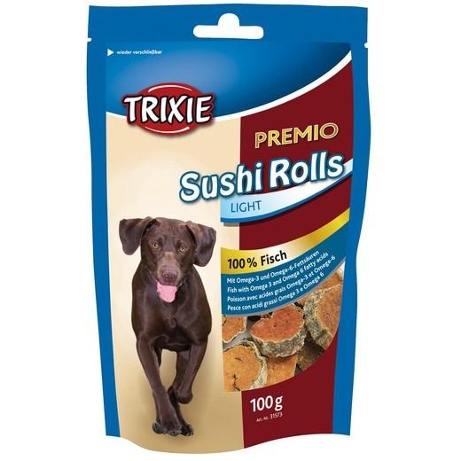 Sushi rolls au poisson, une friandise pour chien