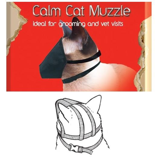 Museliere De Contention Calm Cat Pour Chat Colliers Et Laisses Pour Chats