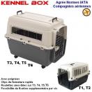 Cage de transport Kennel Box pour chien ou chat (Modèle avion) - image 2