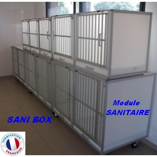 Sani Box Caisse Sanitaire Boxe Veterinaire Pour Chien Ou Chat