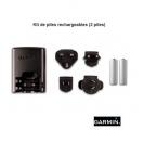 Kit 2 piles rechargeables pour collier GPS Garmin