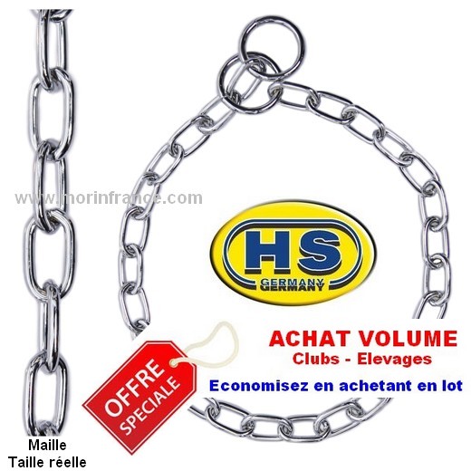 Lot de 10 colliers sanitaire, étrangleur, chromés - Qualité Pro HS