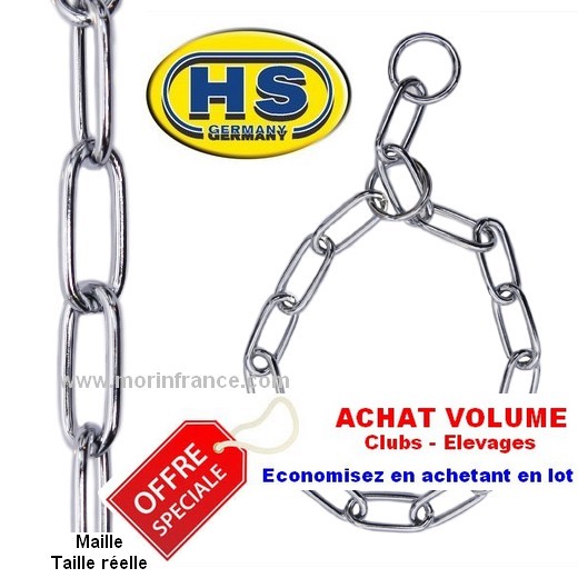 Lot de 10 colliers sanitaire, étrangleur, chromés. - Qualité Pro HS