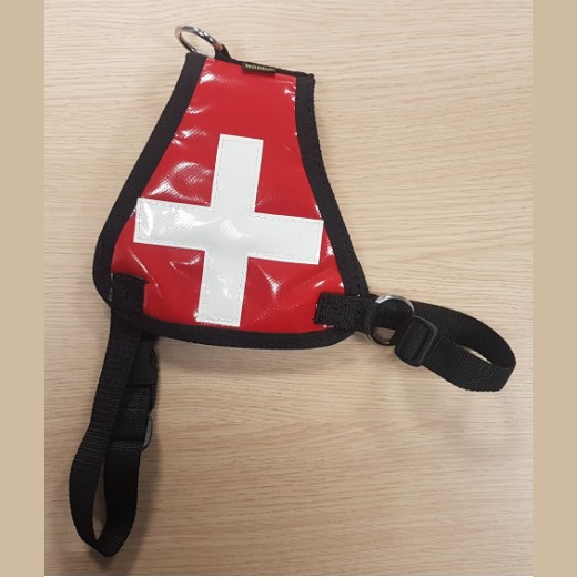 Harnais identification avec croix, pour chien